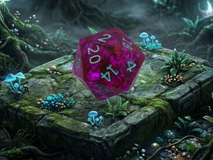 Dark Pink - D20 HUGE