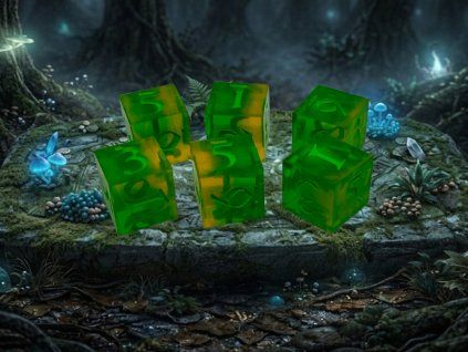 Druid - Sada 6D6 kostek