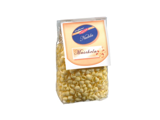 Mušle - nízkobílkovinné PKU těstoviny, 500 g