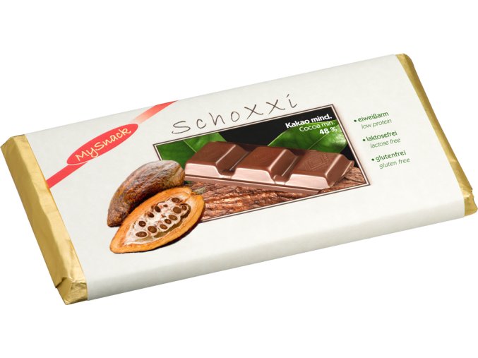 Čokoláda Schoxxi original nízkobílkovinná PKU, 100 g