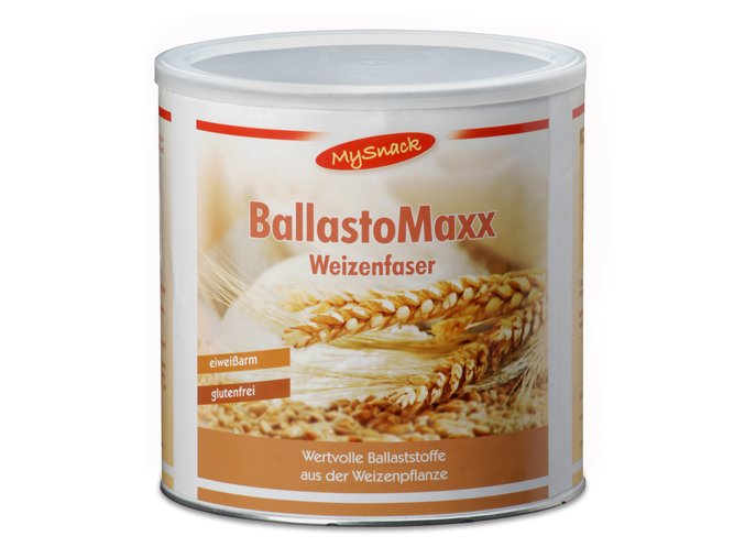 Pšeničná vláknina BallastoMaxx, PKU nízkobílkovinná, 750 g