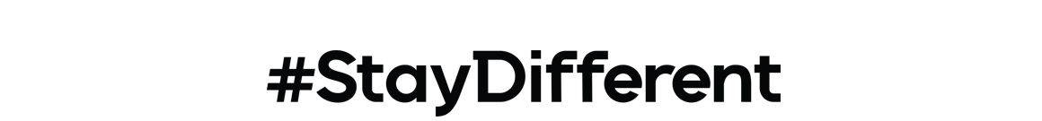#staydifferent (png)