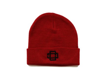 Čepice Atlantis Eko Beanie off red V2