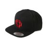 SNAPBACKY Flexfit 6089 blk red 01