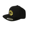 SNAPBACK Premium 6P černá V6 (Flexfit 6089) 1200x1200