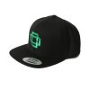 SNAPBACK Premium 6P černá V4 (Flexfit 6089) 1200x1200