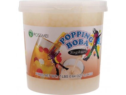 Popping Boba - Yoghurt 4x3,2kg/kart