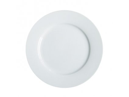 Mělký talíř GASTRO 24 cm, bílý porcelán