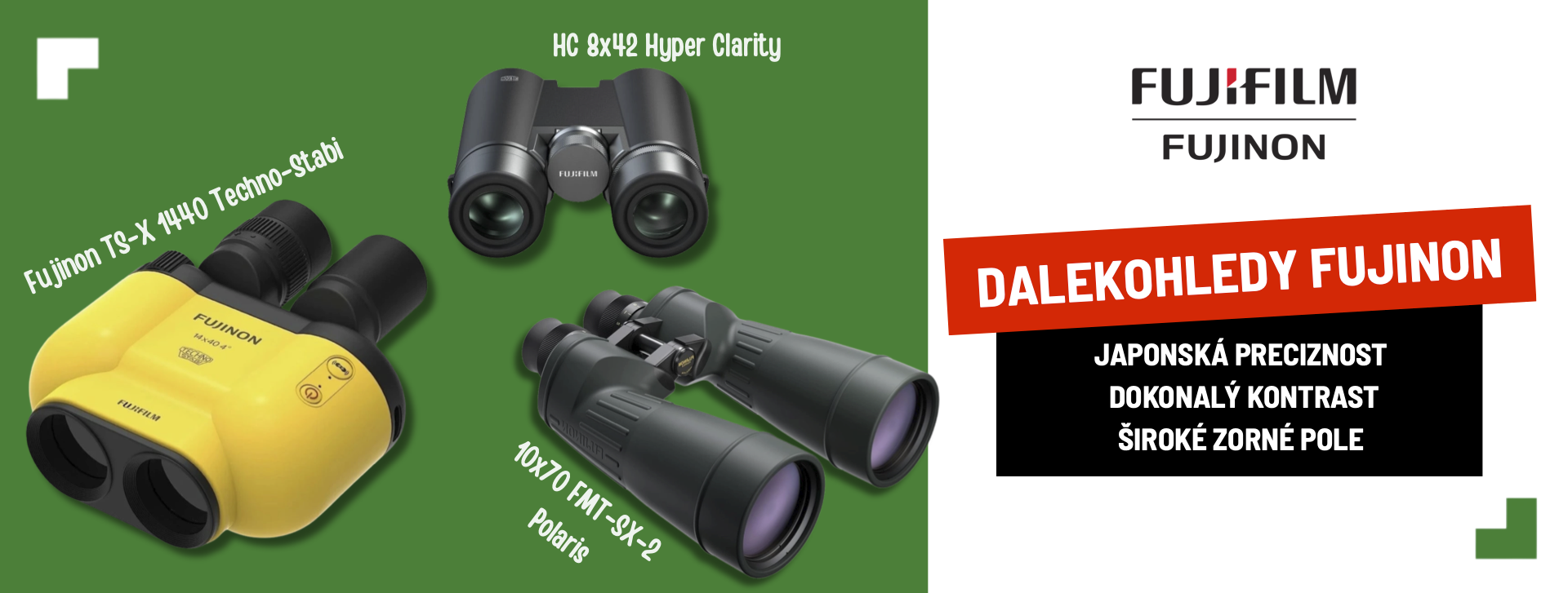 Dalekohledy FujiFilm Fujinon