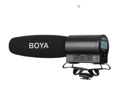 2020 09 16 22 08 39 BOYA BY DMR7 Shotgun Microphone with Integrated Flash Recorder BOYA