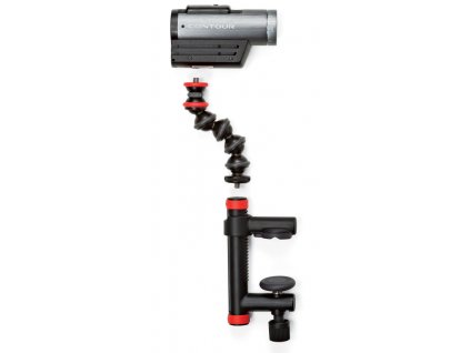 JOBY držák Action Clamp & GorillaPod Arm, černá/červená
