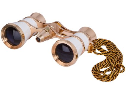 28817 levenhuk opera glasses with chain broadway 325f white 00