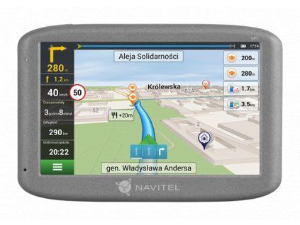 91603 3 navitel e501 gray front ve stredni velikosti