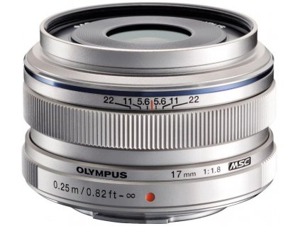 Olympus M.Zuiko EW 17mm f/1.8 silver