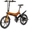 MS ENERGY eBike i20 Orange Black