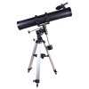 bresser telescope galaxia 114 900 w smartphone adapter eq 01