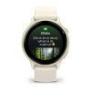 Garmin Vívoactive 6 Lunar Gold / řemínek Bone