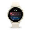 Garmin Vívoactive 6 Lunar Gold / řemínek Bone