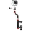 JOBY držák Action Clamp & GorillaPod Arm, černá/červená