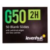 73809 levenhuk double cavity blank slides g50 2h 50pcs 07