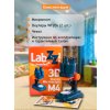 70789 levenhuk labzz microscope m4 stereo 15 mp ru