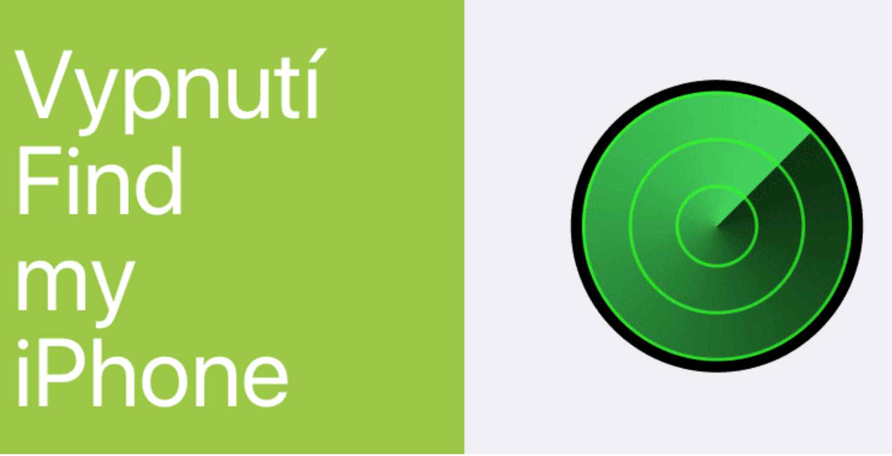 Jak odstranit zařízení z FIND MY PHONE  účtu