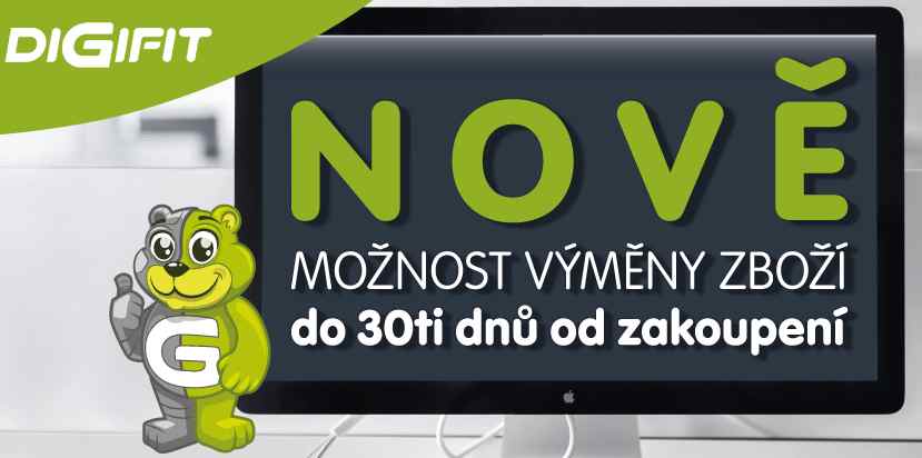 Výměna zboží do 30 dnů