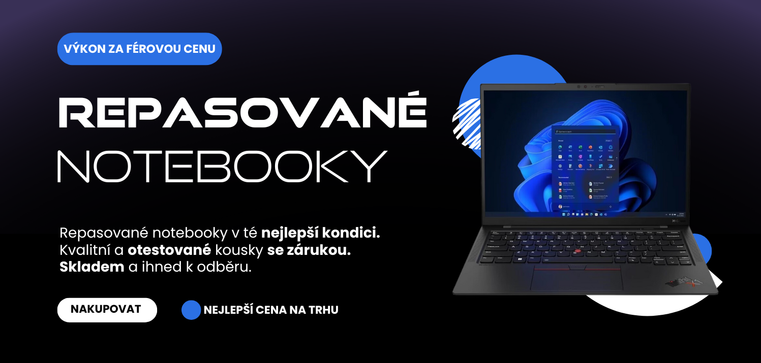 Repasované notebooky
