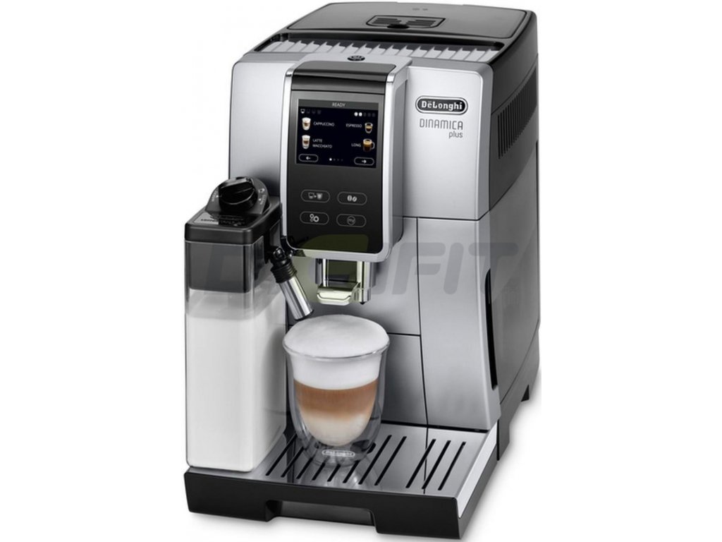 Espresso DeLonghi Dinamica PLUS ECAM 370.70SB černé/stříbrná  CZ DISTRIBUCE | ZÁNOVNÍ