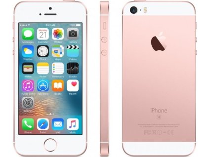 Apple iPhone SE 16GB, růžová/zlatá