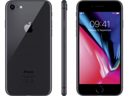 Apple iPhone 8 64GB Space Grey  PŘEDVÁDĚCÍ TELEFON | STAV A