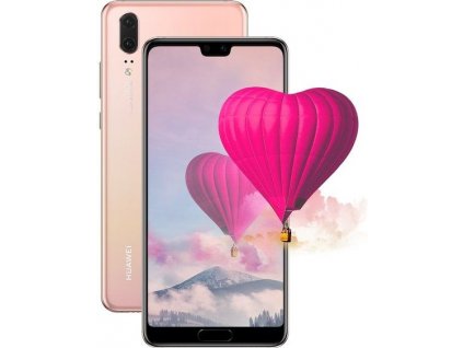 Huawei P20 Pink Gold  PŘEDVÁDĚCÍ TELEFON | STAV A+