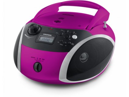 Rádio Grundig GRB3000BT růžové  NOVÉ