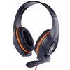 gembird sluchatka s mikrofonem ghs 05 o gaming cerno oranzova 1x 4 polovy 3 5mm jack