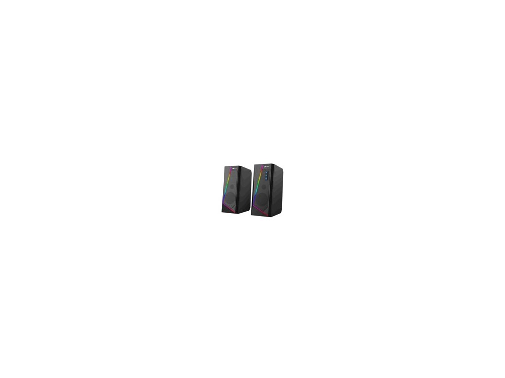 C-TECH reproduktory SPK-17, 2.0, RGB, černá