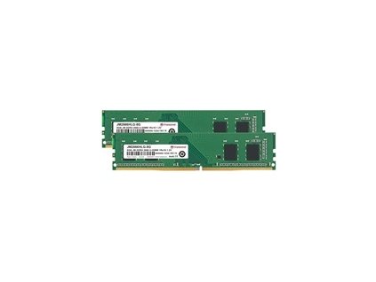 TRANSCEND DIMM DDR4 16GB (Kit of 2) 2666MHz 1Rx16 1Gx16 CL19 1.2V