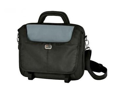 lowepro transit briefcase s black silver 27079