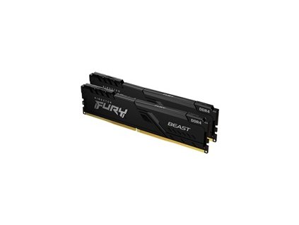 KINGSTON DIMM DDR4 64GB (Kit of 2) 3200MT/s CL16 FURY Beast Černá