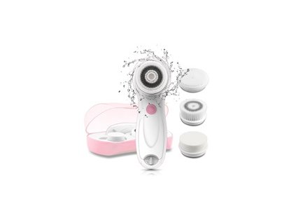 TOUCHBeauty 0759A Čisticí kartáč na pleť 3v1 růžový