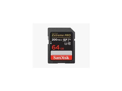 SanDisk SDXC karta 64GB Extreme PRO (200 MB/s Class 10, UHS-I U3 V30)