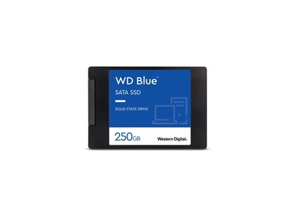 WD BLUE SSD 3D NAND WDS250G3B0A 250GB SA510 Powered by SanDisk, SATA/600, (R:555, W:440MB/s), 2.5"