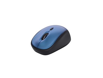 TRUST myš Yvi+ Wireless Mouse Eco Blue, modrá