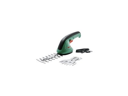 BOSCH EasyShear, souprava akumulátorových nůžek na keře a na trávu, 3,6 V, čepel 12 cm