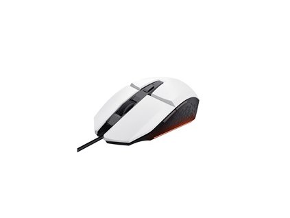TRUST myš GXT 109W FELOX Gaming Mouse, optická, USB, bílá