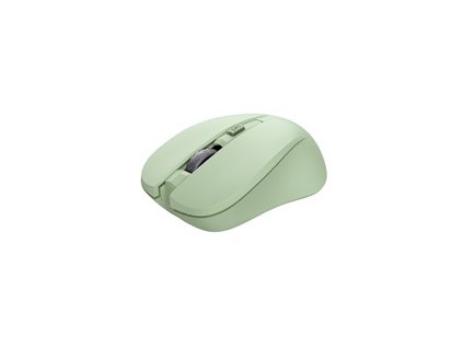 TRUST myš Mydo tichá bezdrátová myš, optická, USB, zelená