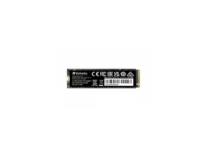 VERBATIM SSD Vi5000 Internal PCIe NVMe M.2 SSD 512GB , W2500/ R 5000 MB/s