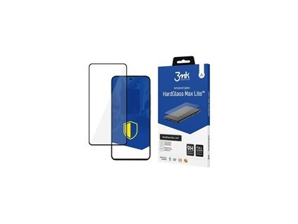 3mk tvrzené sklo HardGlass Max Lite Black pro Apple iPhone 15 Pro