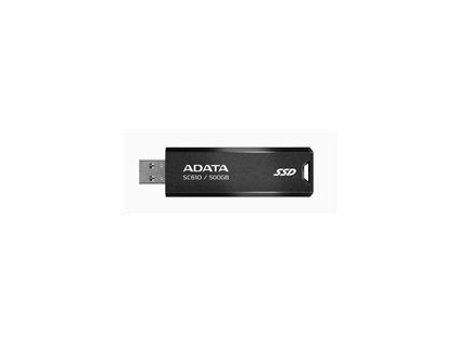 ADATA Externí SSD 2TB SC610, USB-A 3.2, černá
