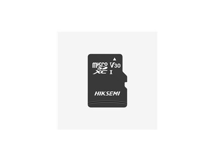 HIKSEMI MicroSDXC karta 64GB, C10, UHS-I, (R:92MB/s, W:30MB/s) + adapter