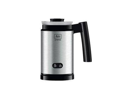 Melitta Cremio napěňovač mléka, šlehač mléka, 450 W, 250 ml, funkce ohřevu mléka, nerezová ocel